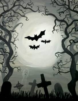 Fill In The Spook at Saltfire Brewing Co Taphouse — Painting