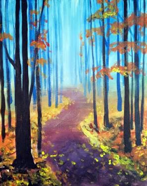 A Walk in the Fall - Paint and sip event at Dave & Buster's Phoenix in PHOENIX, AZ - PaintNite.com