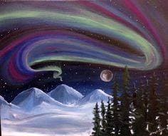 Snowy Northern Lights thumbnail