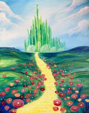 Off to see the Wizard - Paint Nite event in Northridge, CA