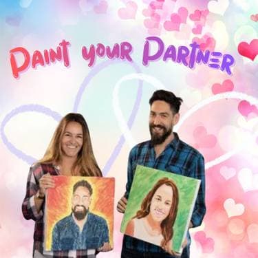 Paint Your Partner - Paint and sip event at Grafted Cellars Winery & Restaurant in Claremont, CA - PaintNite.com