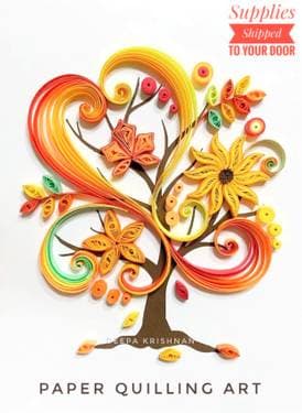 Paper Quilling - Fall Tree with Deepa Krishnan