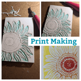 Print Making—Sunflower thumbnail