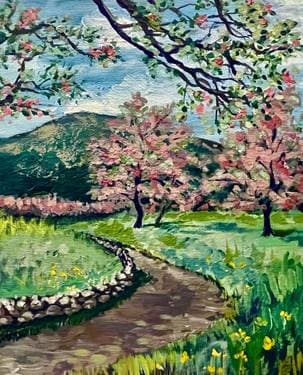 Spring Valley Road - Paint and sip event at Romer's Burger Bar in Port Moody, BC - PaintNite.com