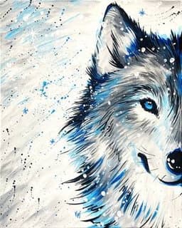 Winter WOLF in Snow thumbnail