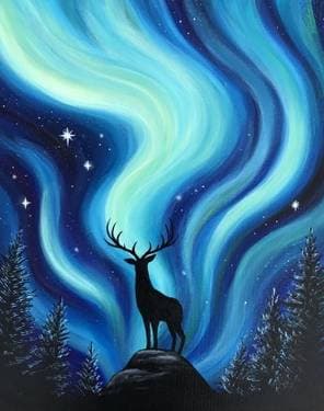 Northern Prince - Paint and sip event at Two Rivers Distillery in Calgary, AB - PaintNite.com