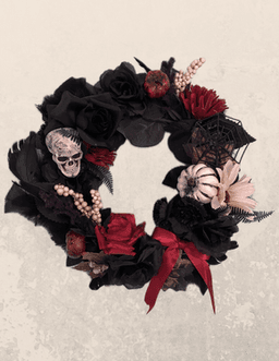 Goth Halloween Wreath thumbnail