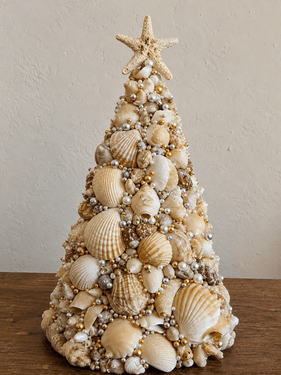 Glimmer Shell Holiday Tree — Painting