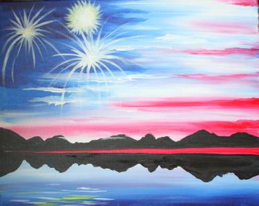 American Sky — Painting
