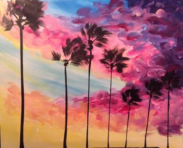 Sunset Boulevard — Painting