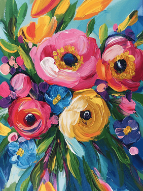Wildflowers for Mom - Paint and sip event at Paliotti’s Italian Restaurant in Abbotsford , BC - PaintNite.com