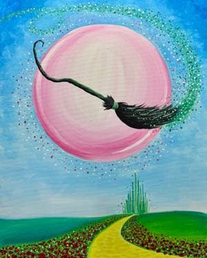 Define Wicked - Paint and sip event at Mountain Mike's Pizza in Mountain View, CA - PaintNite.com