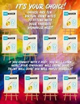 Choose Any 10 Virtual Paint Nites on My Schedule! thumbnail