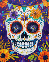 Sugar Skull Calavera- Create your Own Design thumbnail