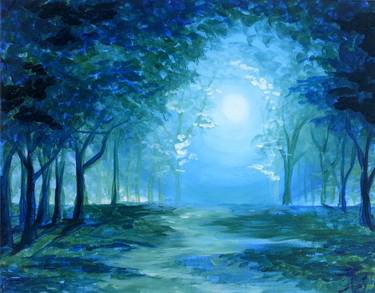 Friday Mystical Grove — Painting