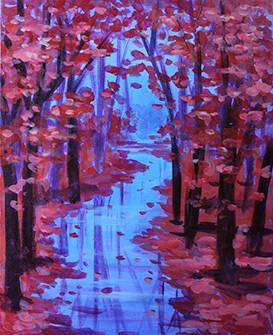 Friday Autumn Reflections — Painting