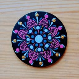 Mandala Coaster Pink thumbnail