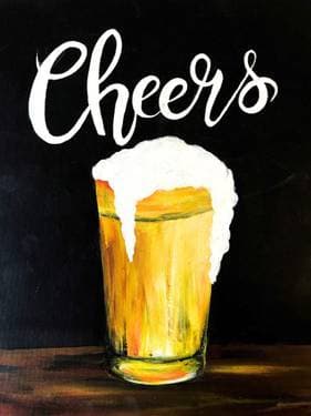 The Norm Painting - Paint and sip event at Lakewood Brewing Company in GARLAND, TX - PaintNite.com
