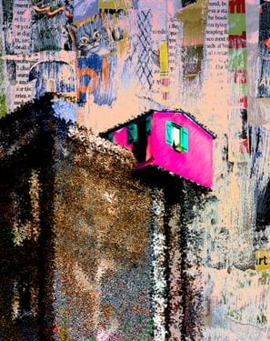 The Pink House Montreal - Paint and sip event at Brasserie Le Manoir Lachine in Lachine, QC - PaintNite.com