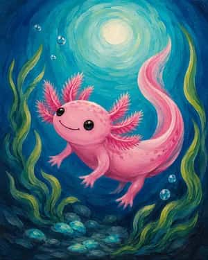 Axolotl After Dark