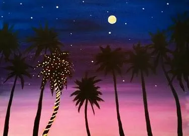 Feliz Navidad at Charley's Place — Painting