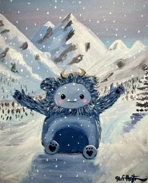 Are We There Yeti? — Painting