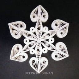 Snow Princess Ornament - Paper Quilling thumbnail
