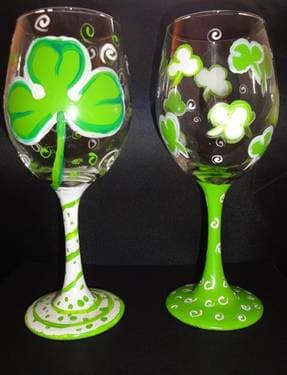 Sham-Rocks Drinkware - Paint and sip event at Squatters Taproom in SALT LAKE CTY, UT - PaintNite.com