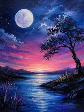 Enchanted Twilight — Painting