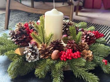 Holiday Table Centerpiece