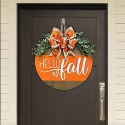 Create Your Own 12" Wood Door Sign Custom Fall Edition thumbnail