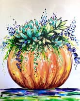 Pumpkin Succulent Bouquet thumbnail