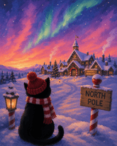 Cat at the North Pole thumbnail