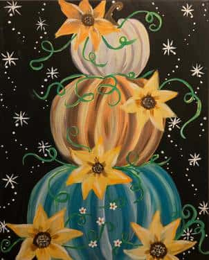Heirloom Pumpkins Stack