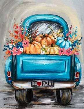 Fall's Harvest - Paint Nite event in Ottawa, ON