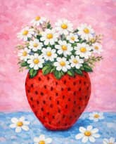Strawberry Flower Vase ll thumbnail