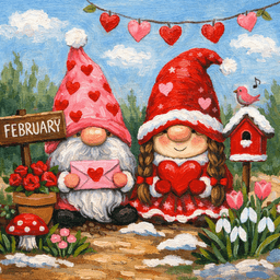 February Love Gnomes thumbnail