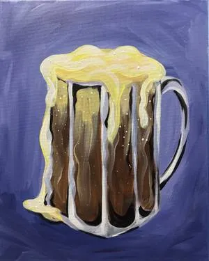 Frosty Cold Beer at Freeman's Little New York Sackville — Painting