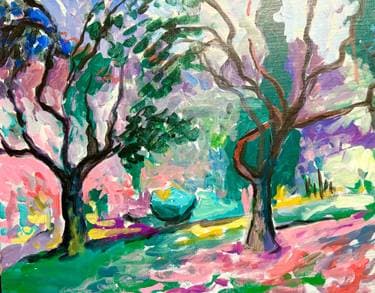 Henri Matisse - Olive Trees at Collioure - Paint and sip event at 10 DEAN - Waverley in Toronto, ON - PaintNite.com