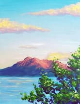 Sleeping Mountain Twilight Serenity thumbnail