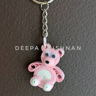 Miniature Teddy Bear - Paper Quilling with Deepa Krishnan
