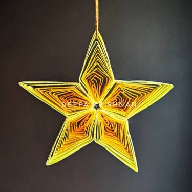 Star Ornament - Paper Quilling with Deepa Krishnan