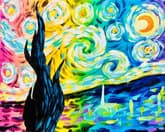 Rainbow Starry Night thumbnail