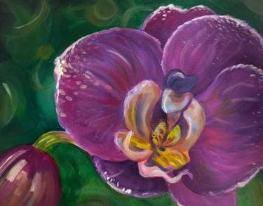 Purple Summer Orchid with Melody Gillespie