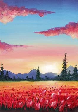 On Demand: Sunset Tulip Meadow Concerto with Yulia Art Studio (RMM Ltd.)