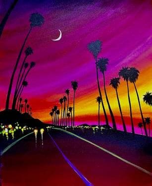 Street View - Paint and sip event at Parktown Pizza Willow Glen in San Jose, CA - PaintNite.com