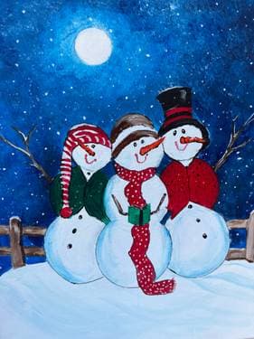It’s Beginning To Look A Lot Like… - Paint and sip event at East Side Mario’s Stouffville in Stouffville, ON - PaintNite.com
