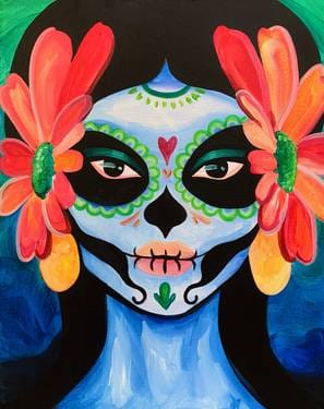 La Catrina in Hayward — Painting