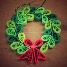 3-D Quilling Wreath Ornament thumbnail