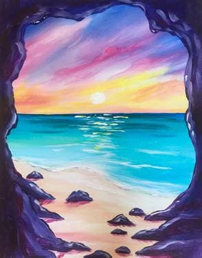 Cave of Wonder - Paint and sip event at King Cong Brewing Company in Sacramento, CA - PaintNite.com